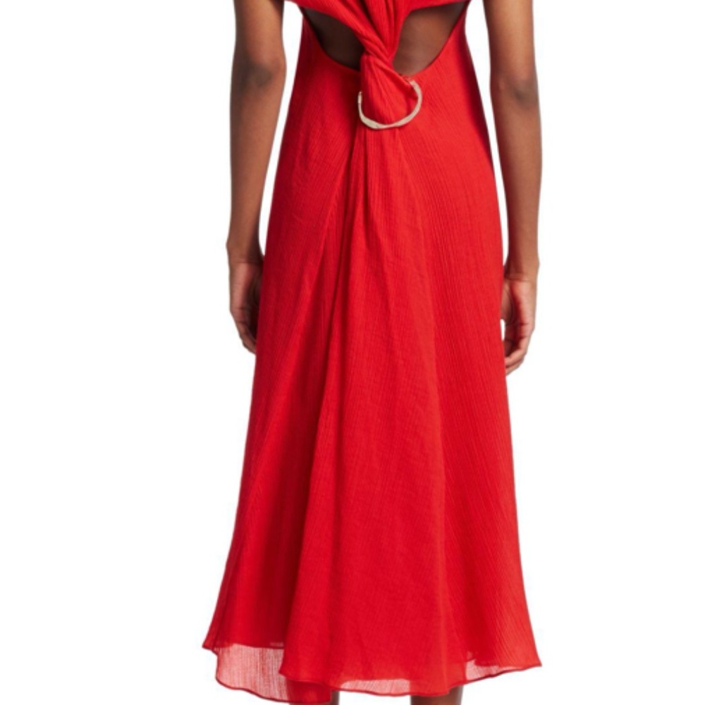 Cult Gaia Red Artemisia Cocktail Dress